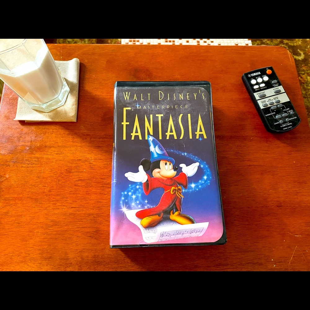 Vintage Walt Disney’s Fantasia VHS 1132